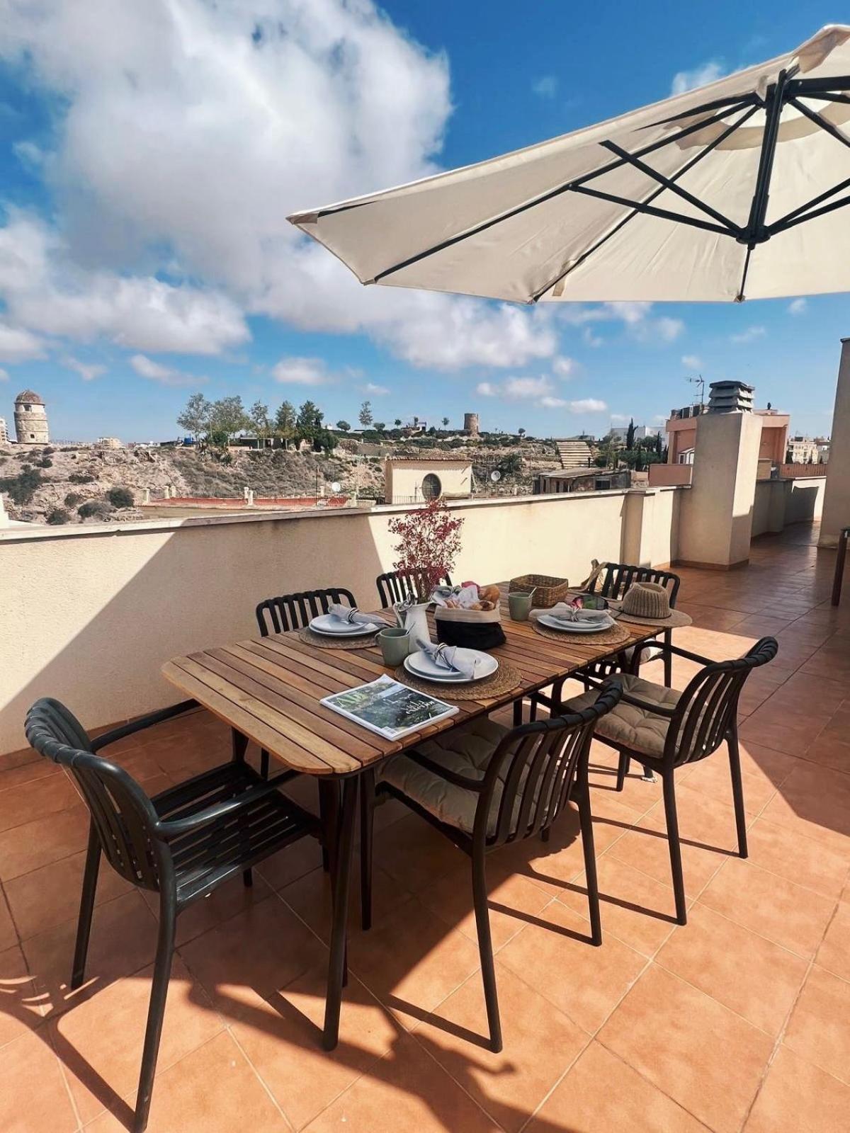 Апартаменты Casa Jara- With A Private Terrace 360 Views In Old Town - Free Parking Картахена Экстерьер фото